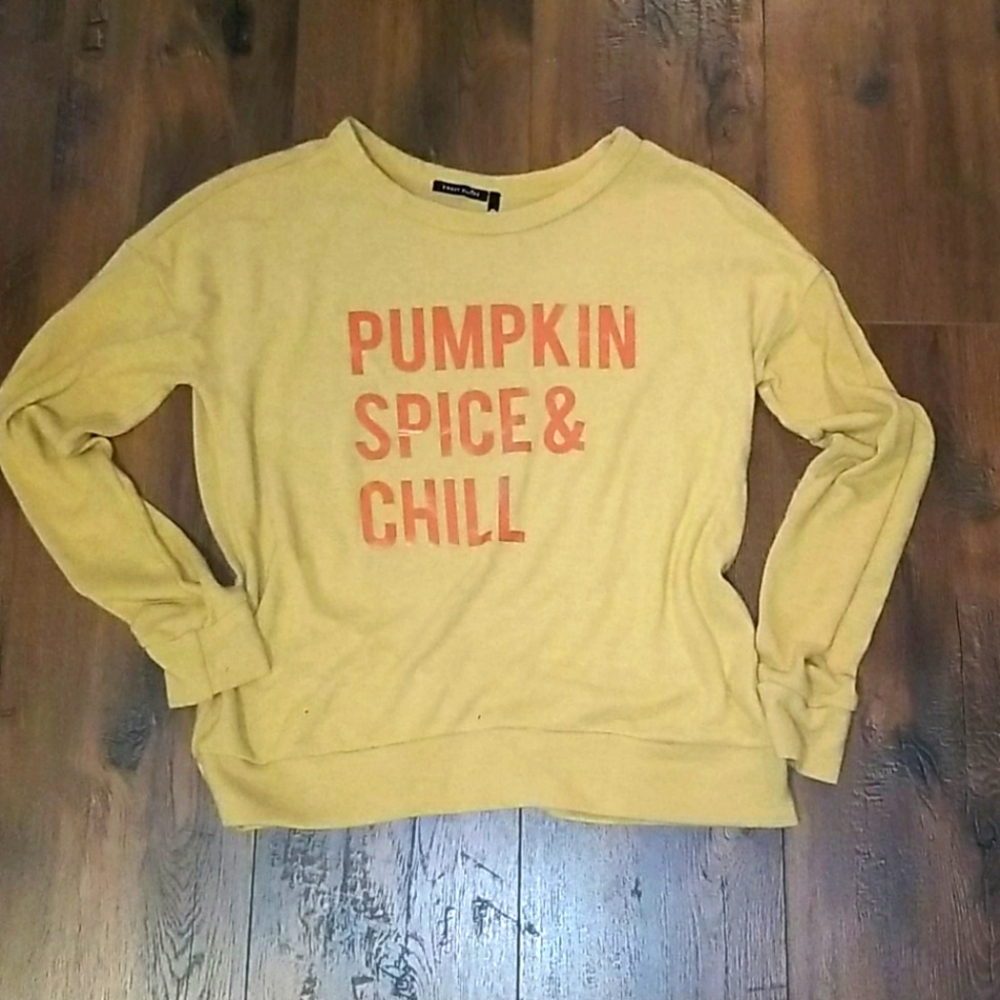 Pumpkin spice sweater